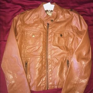 Paris Blues Vegan Faux Leather Jacket